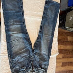 Men's Slim Straight Jeans - Blue